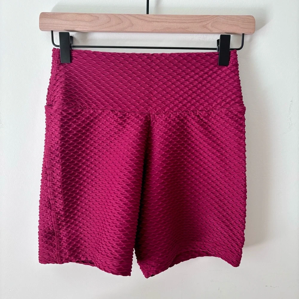 Booty by Brabants Croco Skin Biker Shorts